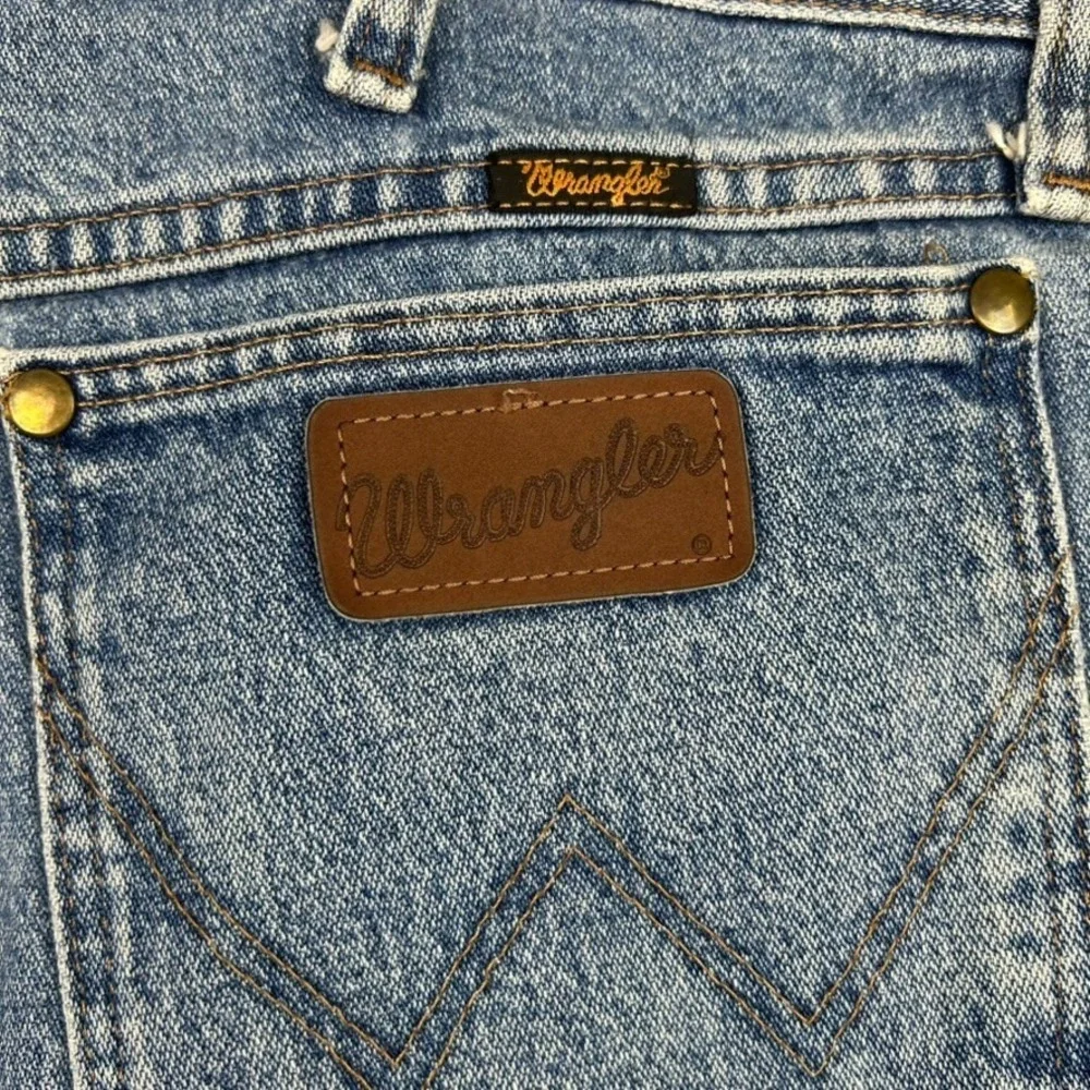Wrangler Cowboy Cut Jeans 42x30 Stonewash Pants Western Straight Leg